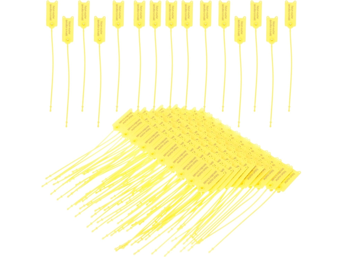 100 Abraçadeiras De Nylon, Design Simples E Prático, Comprimento Ajustável, Peças Em Pp.