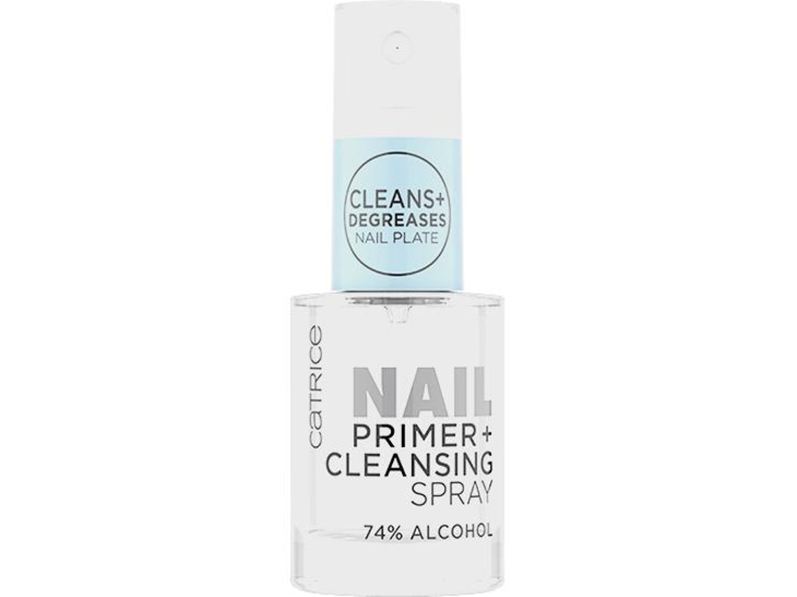 Catrice Nail Primer + Cleansing Spray Base para Unhas 10 Ml Transparente