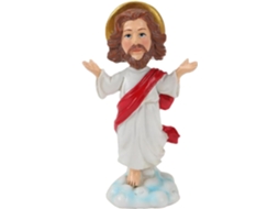 Jesus Para Painel De Carro | Estatueta De Jesus Em Resina Requintada Para Quarto E Sala De Estar Gokoco