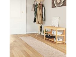Vidaxl Passadeira Marsa Bege 50 X 400 Cm Poliéster E Pvc