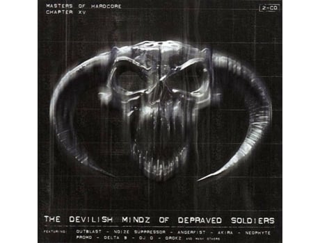 Cd Masters Of Hardcore - Chapter Xv - The Devilish Mindz Of Depraved Soldiers Masters Of Hardcore