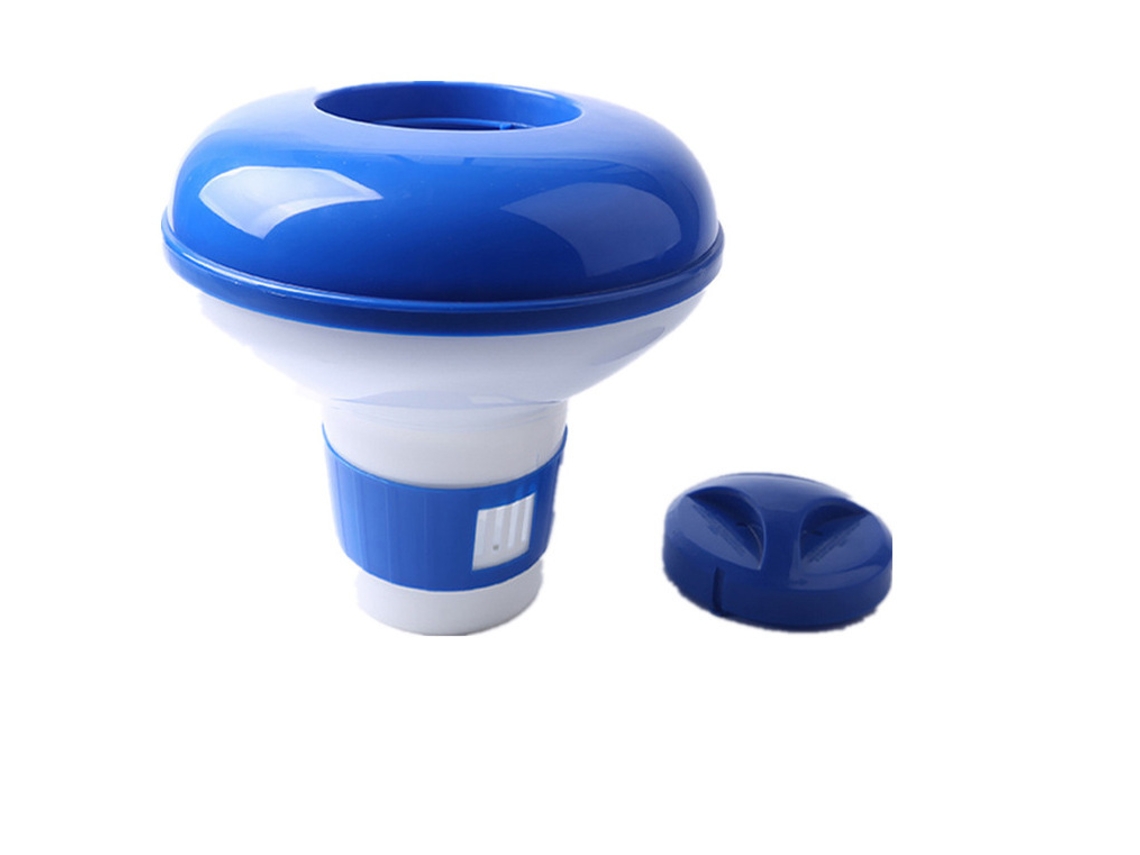 Dispositivo Dosador Para Piscina, Dispositivo Dosador Ajustável Para Piscina, Flutuador Dosador De Pastilhas De Cloro.