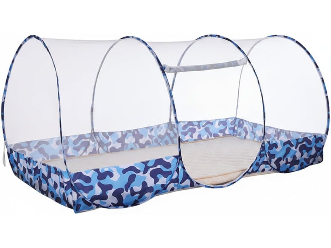 Mosquiteiro Para Cama, Tenda Mosquiteira, Tenda De Cama Portátil, Proteção Total Para Privacidade Na Parte Inferior