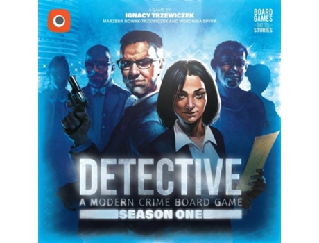 Jogo de Tabuleiro  Detective: Season one (Inglês)