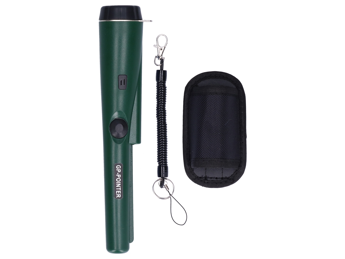 Detector de Metais Portátil Profissional À Prova D'água com Luz Led Primerox