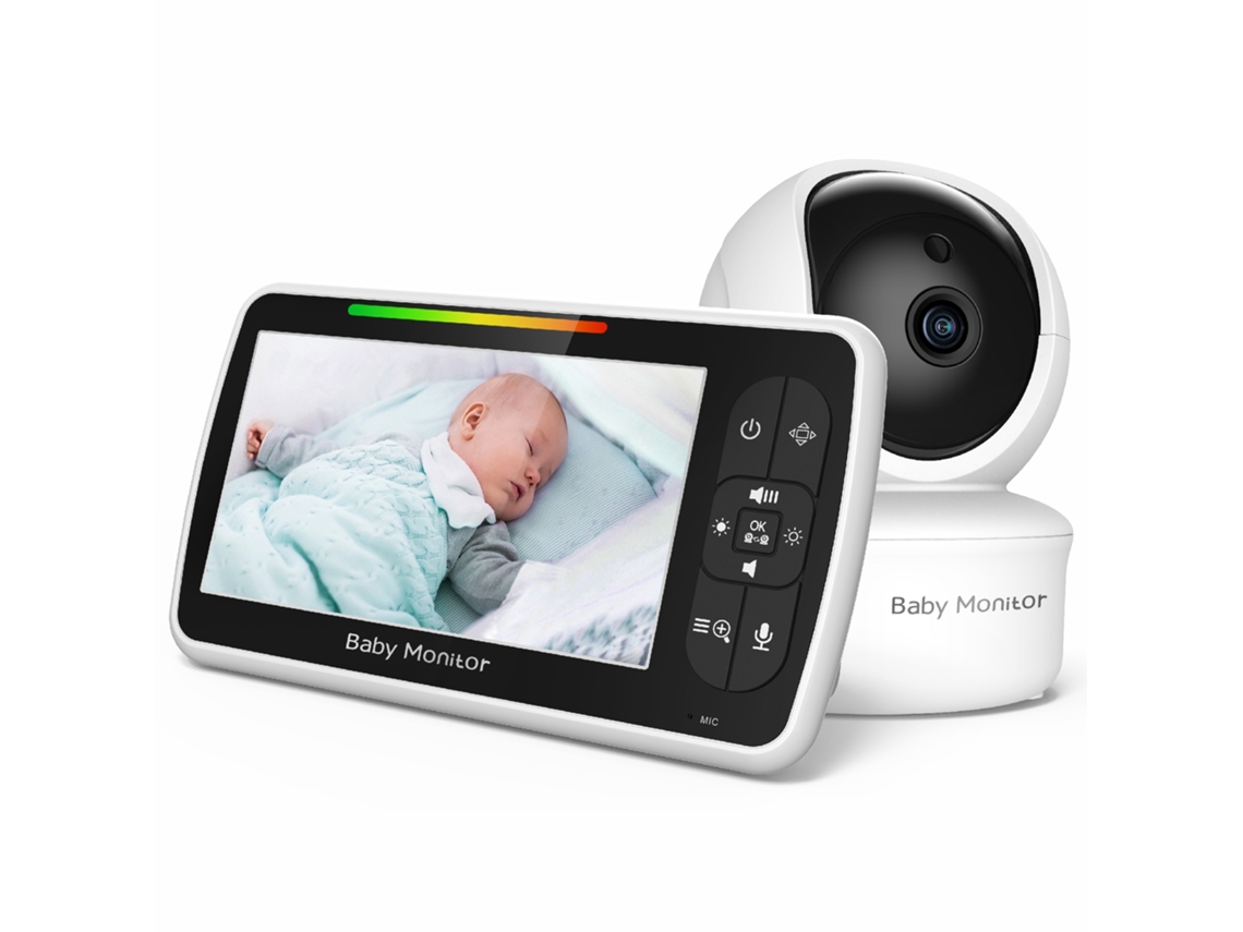 Sm6505 Monitor Hd Para Bebês De 5 Polegadas Câmera De Vigilância Para Bebês Câmera Para Bebês