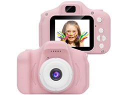 Mini Câmera Digital Infantil Com Tela De 2 Polegadas Em 3 Cores Brilvibera