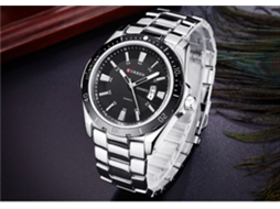 Relógio Masculino Casual Elegante com Pulseira de Aço. MDUG