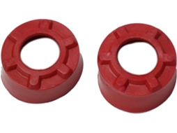 Conjunto De 2 Buchas Borracha Para Da Elétrica Gbh2-26 – Diâmetro Externo 22 Mm, Interno 18 Liso