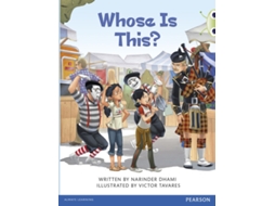 Livro bug club brown a whose is this? de narinder dhami (inglês)