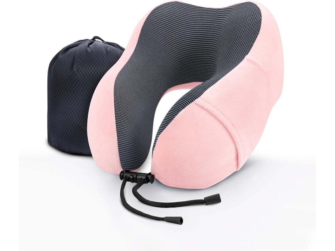 ALMOFADA AQUAFORGE de massagem cervical, portátil, formato U