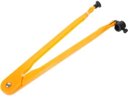Bússola Educativa Plástico Laranja Com Ventosa Design Leve Para Desenho Demonstração Em Quadros Brancos Ou
