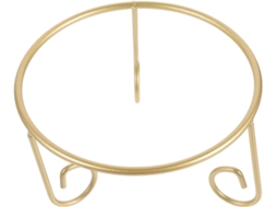 Suporte Para Bola De Cristal Em Metal Dourado Valiclud, Base Esférica Para Jardim, Prateleira Robusta Para Exibição