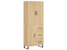 Highboard, Highboards Vidaxl Marrom Madeira Processada (n/a)