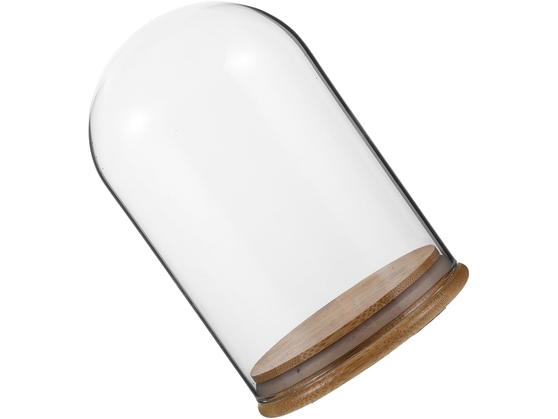Cúpula De Vidro Com Em Transparente Para Decoração