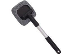 Cepillo de limpeza para para-brisas, microfibra rotativa, com cabo extensível, com S/MARCA
