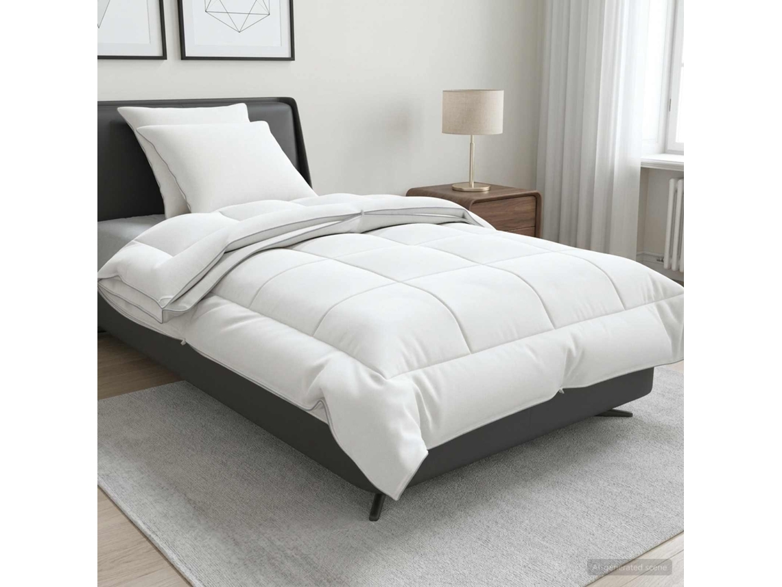 Vidaxl Conjunto De Edredão E Almofadas 3 Unid. 135x220 Cm 4 Estações