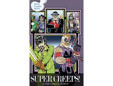 Livro Super Creeps! De Dale Lazarov (inglês)
