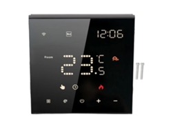 Termostato Inteligente Wifi Com Tela Touch Programável 7 Dias Para Casa 100-250vac 3a