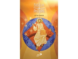 Livro Bíblia Pastoral - Letra Grande - Cristo Branco De Diversos (português Do Brasil)
