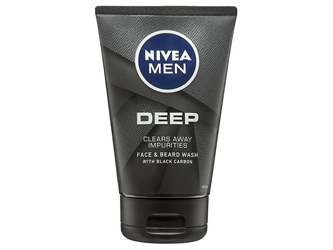 Nivea Men Intense Sabonete Facial E Para Barba 100 Ml/3,4 Oz