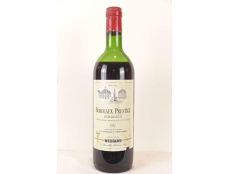 Vinho Tinto HÉDIARD 1982 (75 cl - 1 unidade)