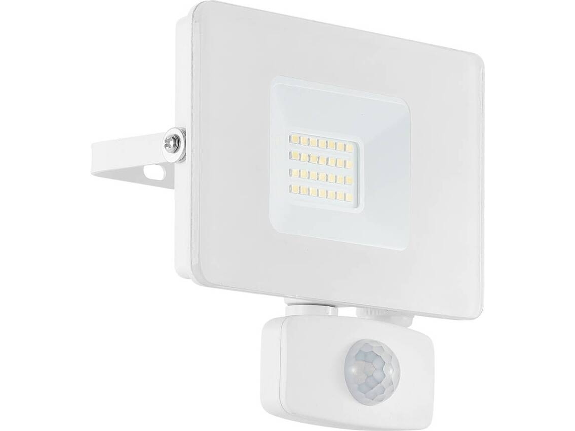 Candeeiro Exterior de Parede EGLO Faedo 3 Sensor 20 W Branco