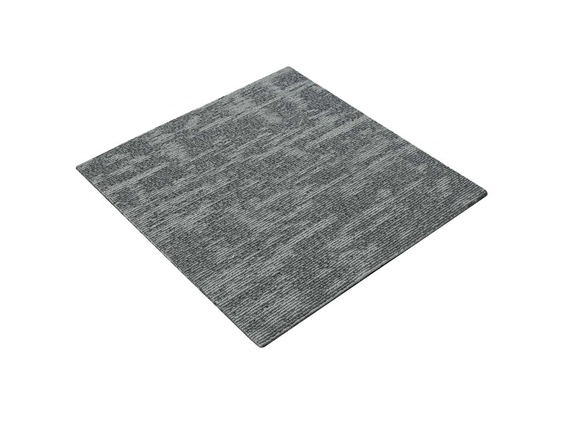 Conjunto 20 Azulejo De Carpete Vidaxl Cinzento Polipropileno (50 X 50 Cm)