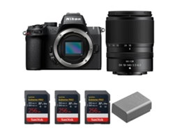 Z50 Ii + 18 140mm F/3.5 6.3 Vr + 3 Sandisk 256gb Extreme Pro Uhs ii Sdxc + Nikon En el25a + Ebook “20 Dicas para Fotos Que Impressionam” NIKON