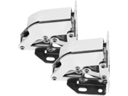 2 Dobradiças Reforçadas Para Guarda-roupa, Ocultas Portas De Armário,