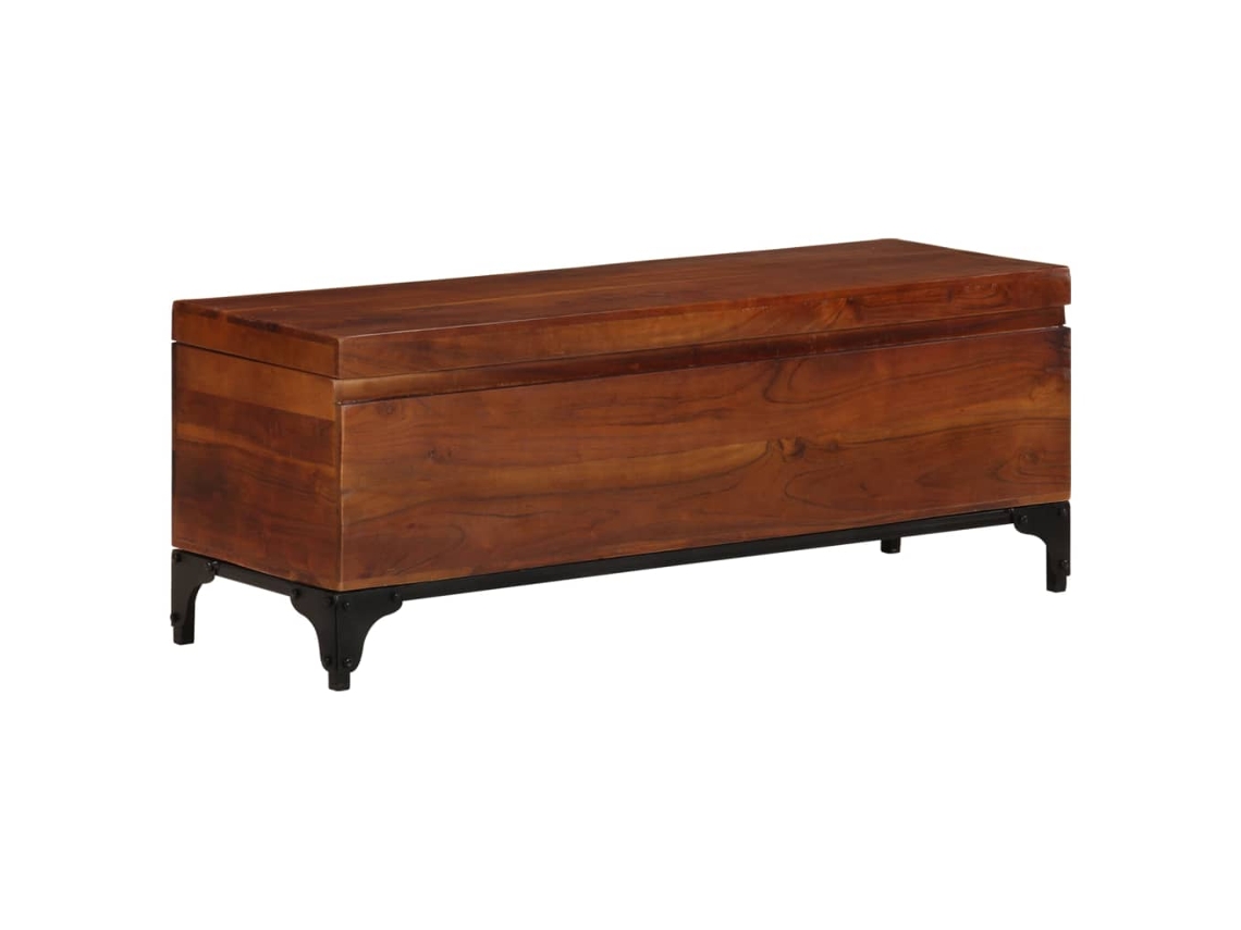 Storage Trunk, Storage Trunks Vidaxl Marrom Madeira