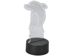 Laxiscreed Luz Noturna 3d Com Toque E 7 Cores Para Quarto Infantil