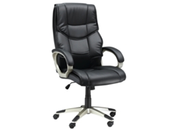 Cadeira De Escritório Ajustável Em Altura 114–124 Cm, Com Função De Balanço, Cadeira De Escrivaninha Ergonômica Cs