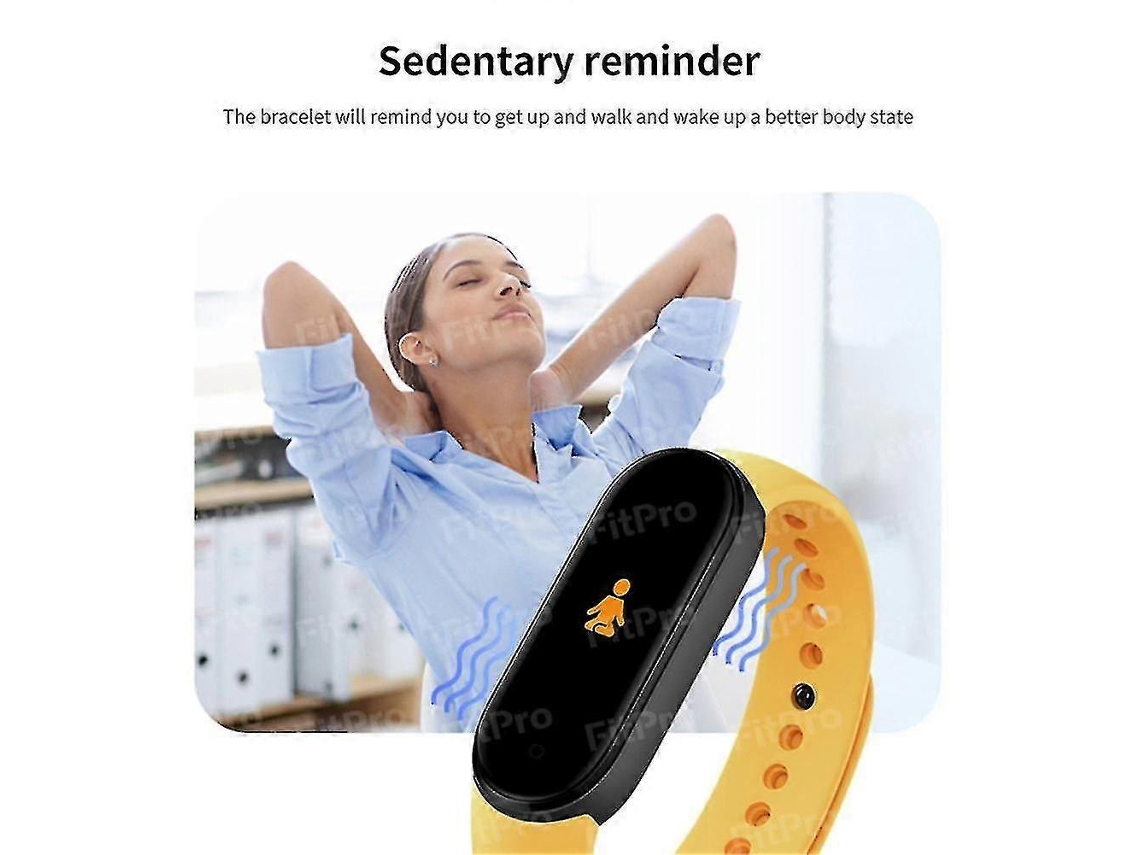 Pulseira Inteligente M7 Com Rastreador De Condicionamento Físico, Monitor De Pressão Arterial, Versão Atualizada Ly Ebike