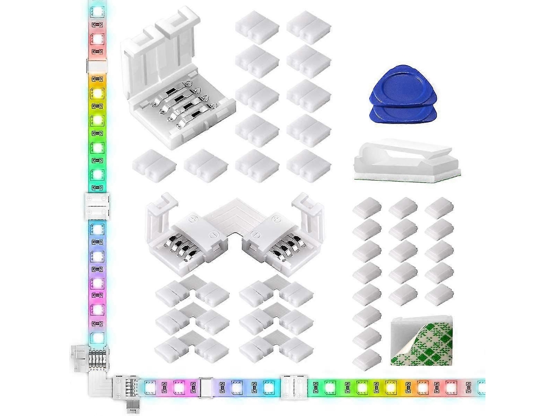 Conectores Para Fitas De Led Rgb, Vários Formatos