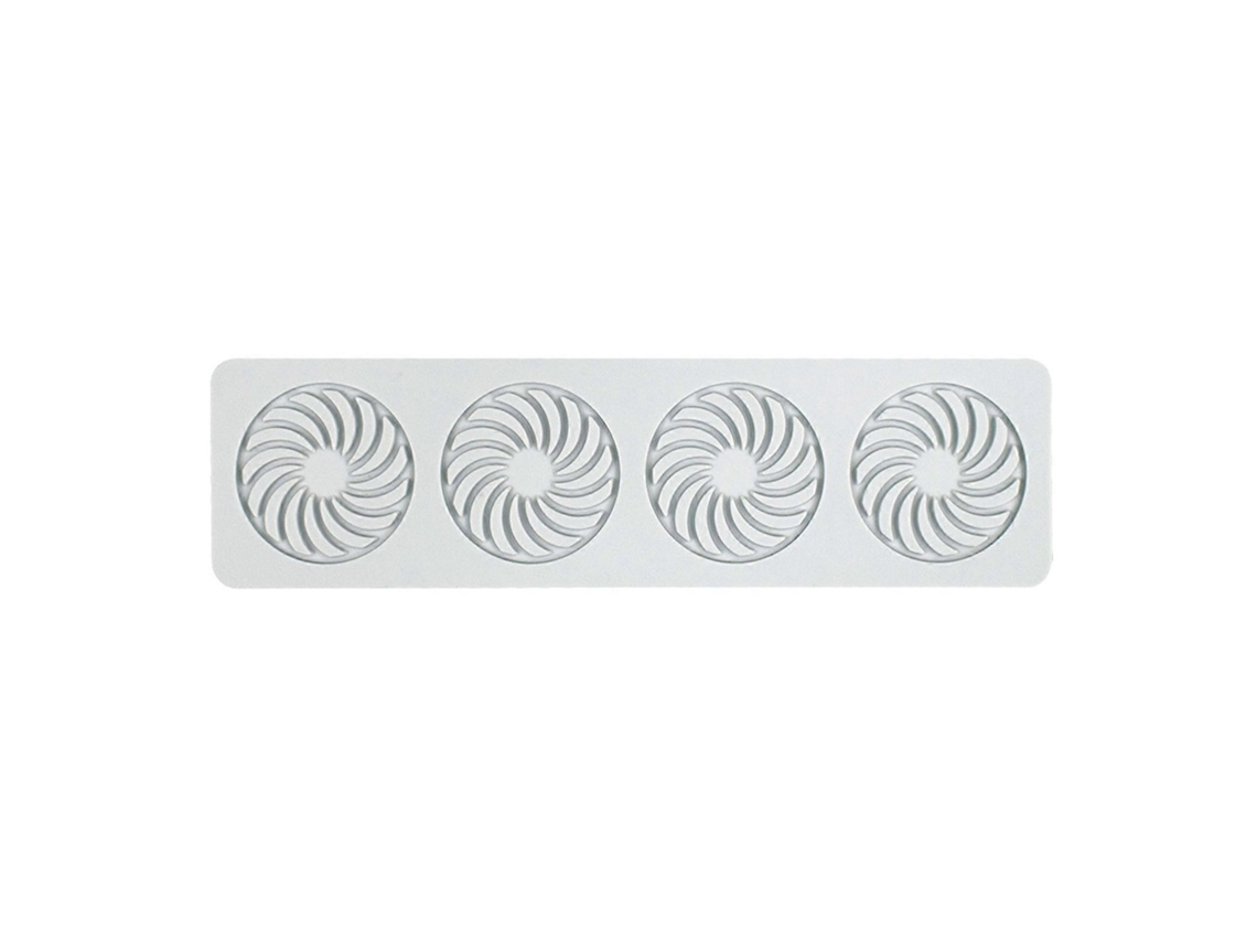 Molde De Renda Em Espiral Para Confeitaria, 3d, Em Formato De Flor E Folha, Para Decoração De Bolos.