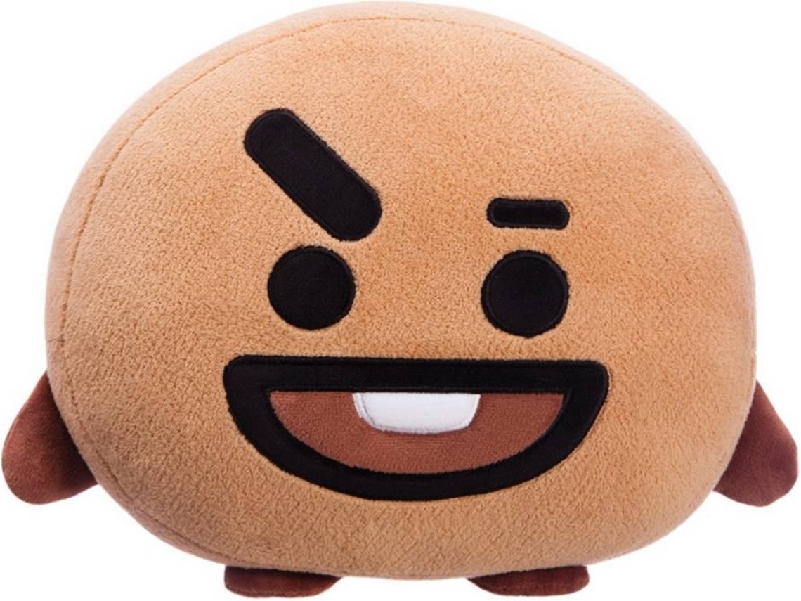 Almofada Decorativa BT21 Shooky Castanho (28cm)
