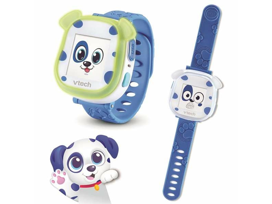 Relógio Infantil - Vtech - Meu Primeiro Kidiwatch - Tela Sensível Ao Toque - Animais Digitais - Controle Parental