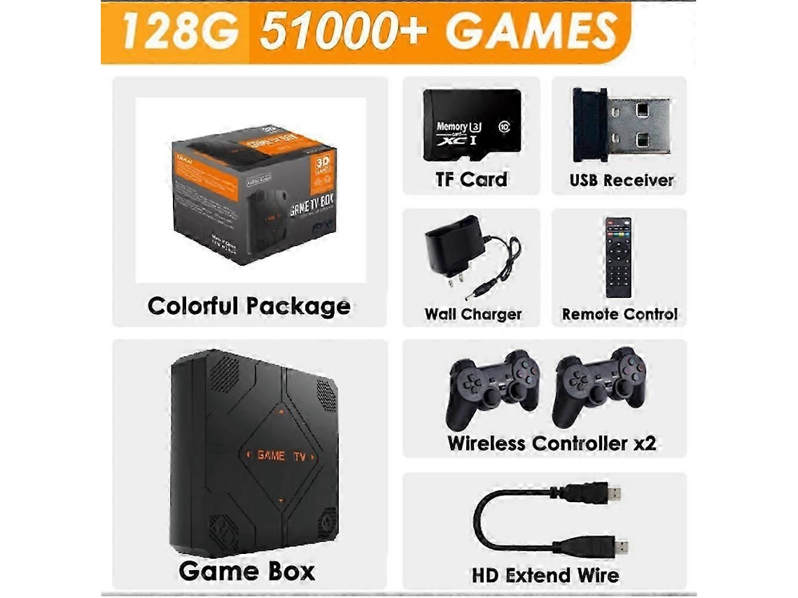 Console de Jogos V5 para Casa, com Duas Alças, Estilo Retrô, Sistema Duplo, Decodificador, Console de Jogos Psp God Of War Arcade GOKOCO