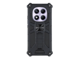 Capa Tkdaddy Para Xiaomi Redmi Note 14 Pro 4g / 5g / Note 14 Pro 5g Com Suporte, Proteção Contra Quedas, Pc Capa Traseira De Tpu Preta