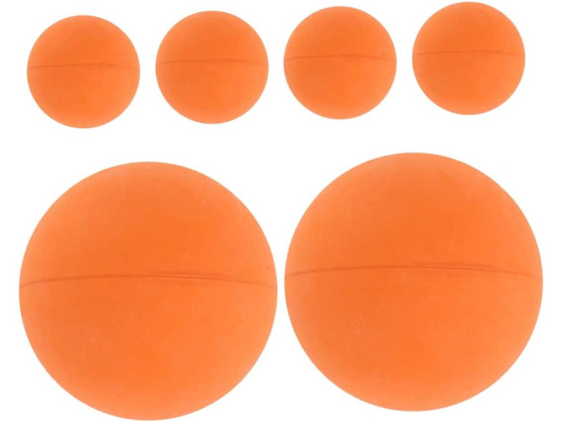 Conjunto de 6 Bolas Squash Alta Elasticidade BESPORTBLE para Treinamento S/MARCA