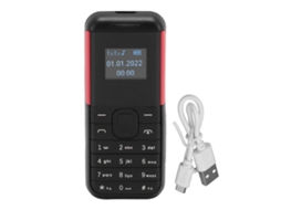 Aetheria telefone Móvel Mini 2g 0.66 Polegada Reprodutor Bluetooth Dual Chip para Idosos Crianças