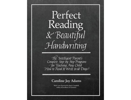 Livro Perfect Reading, Beautiful Handwriting De Caroline Joy Adams (inglês)