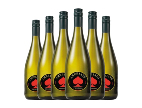 Espumante AMBRE Ambriato Frizzante Prosecco Treviso (0.75 L - 6 Unidades)