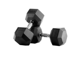 Halter BODYTONE Borracha Exagonal (17 kg - 2 Unidades)