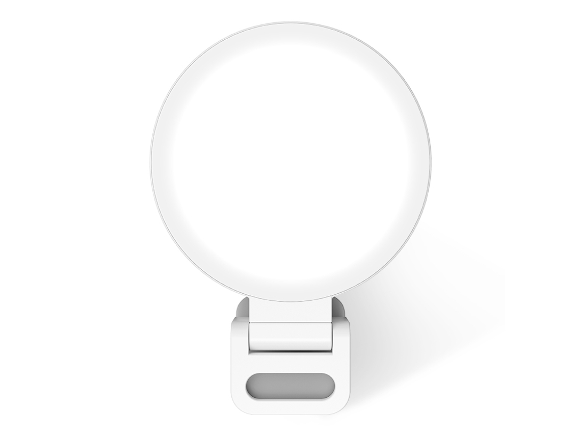 Luz De Complemento Para Live Móvel, Luz Led Portátil Para Selfie/fotografia, Mini Luz Redonda K01 Para Beleza Sfushos