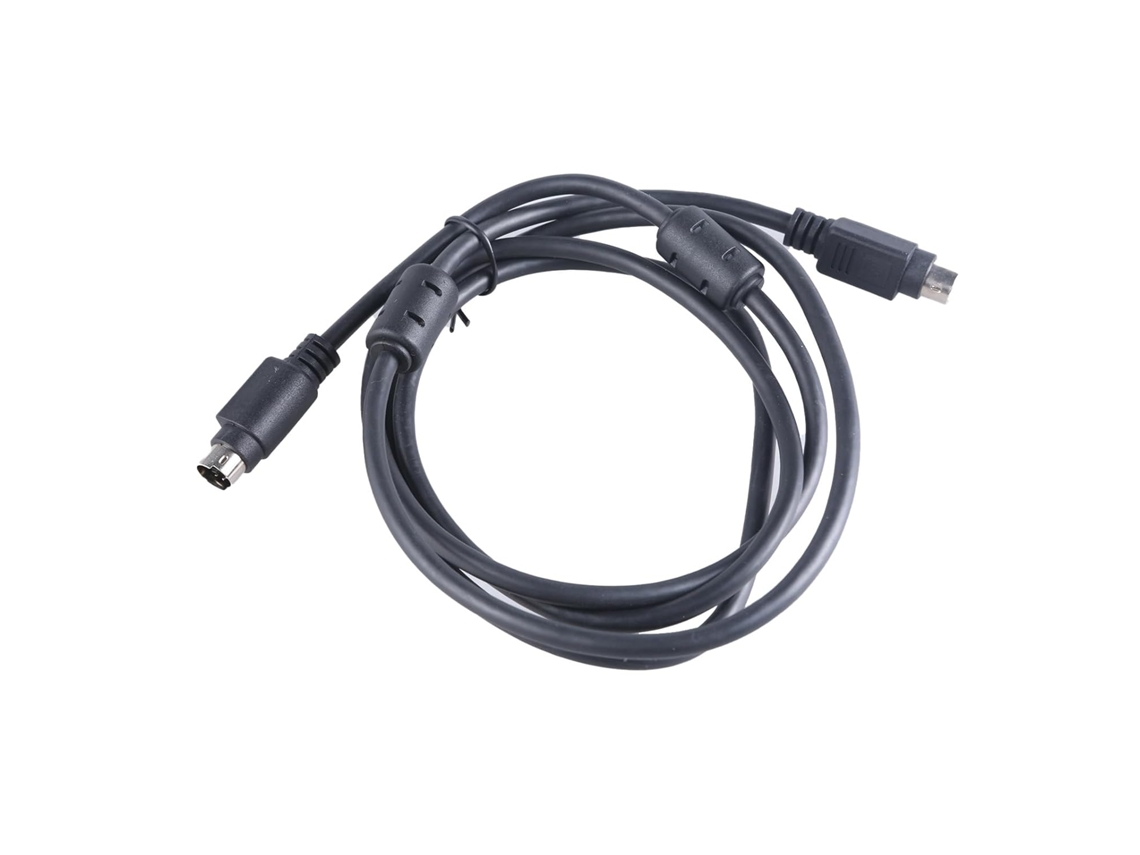 2 Cabos Flexíveis De Transferência Dados Com Conector Macho 6 Pinos