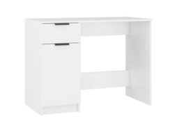 Desk, Desks Vidaxl Branco Madeira Processada (n/a)
