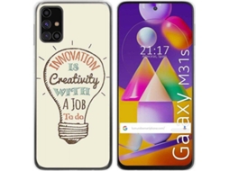 Capa Samsung Galaxy M31s TUMUNDOSMARTPHONE Creativity Multicor
