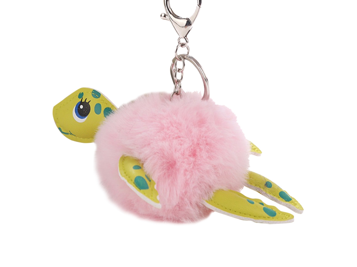 Chaveiro Pelúcia Animal Acessório Estiloso Porta-chaves
